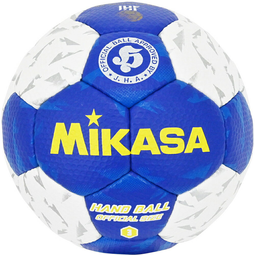 【ポイントアップ中！】 ミカサ MIKASA ハンドボール 検定球3号 IHF APPROVED PRO 規格適合 人工皮革 手縫い 国際公認球 HB350BWBL