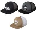 ザ・ノース・フェイス 【ポイントアップ中！】 THE　NORTH　FACE ノースフェイス アウトドア メッセージメッシュキャップ キッズ Kids’ Message Mesh Cap 帽子 キャップ ロゴ入り 男の子 女の子 NNJ02406