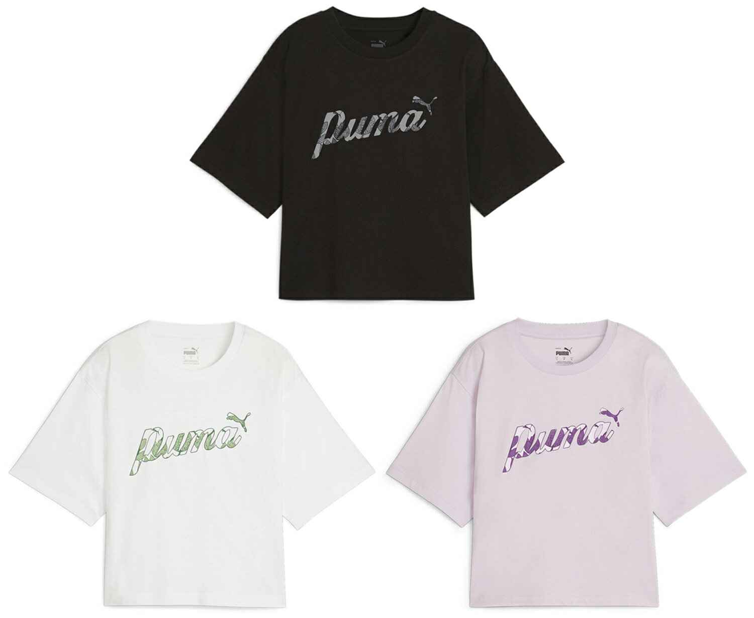 【ポイントアップ中！】 PUMA プーマ ESS＋ BLOSSOM グラフィック Tシャツ レディース ESS＋ BLOSSOM SHORT GRAPHIC TEE シャツ リラックス 681190