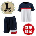 【4/30から5/6まで ポイント最大10倍!】 FILA フィラ テニス ゲームウェア 上下セット ゲームシャツ ショートパンツ テニスウェア 半袖 半ズボン...