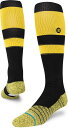 【6/30まで ポイント最大10倍!】 スタンス STANCE ソックス STRIPES OTC 2023 メンズ レディース ストライプ ロング丈 野球 MLB公認 高機能 疲労軽減 練習 試合 部活 速乾 熱中症対策 A759A23STR