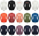 【9/1 ポイント最大15倍!】 マムート MAMMUT アウトドア QD ロゴ プリント ロングスリーブ Tシャツ アジアンフィット レディース 女性 ウィメンズ 長袖Tシャツ 伸縮性 お出かけ 旅行 1016-01040 101601040