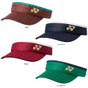 【4/30から5/6まで ポイント最大10倍!】 ヨネックス YONEX テニス ウィメンズサンバイザー ヘッドウェア 帽子 キャップ UVカット 紫外線対策 ...