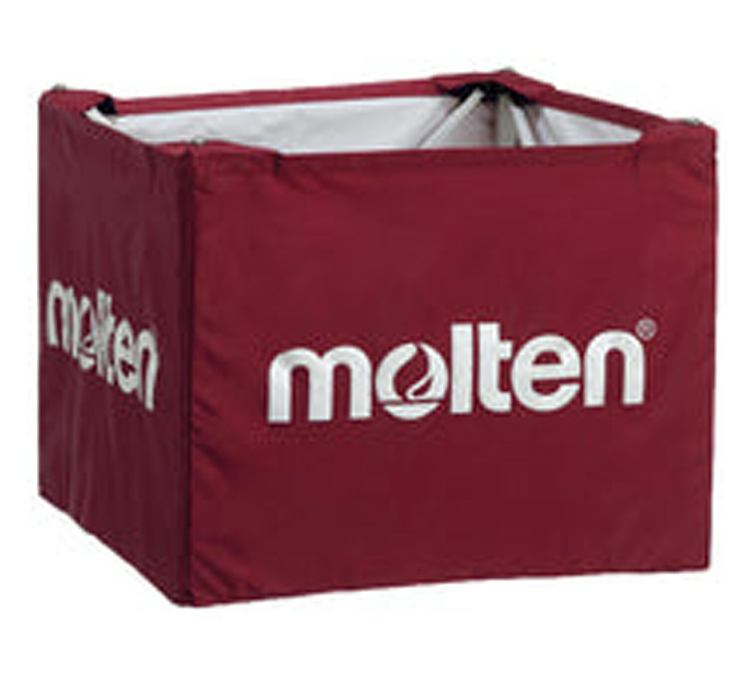 【7/4 20時から ポイント最大15倍！】 モルテン molten ボールカゴ用ネット 中 エンジ バレーボール バレー ボール出し 練習 折りたたみ ミニバス 中学 高校 体育備品 体育館 グラウンド サッカー 部活 BT0020E