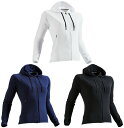 【5/9から ポイント最大10倍!】 ウンドウ wundou ウィメンズフィットネスパーカー レディース フィットネスウェア XS〜XL 吸汗 速乾 トップス ...