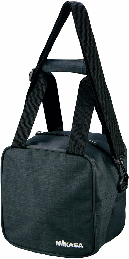【ポイント最大10倍！】 ミカサ MIKASA バレーボール サッカーボールバッグ1個入 ブラック 学校 体育 授業 クラブ 部活 バッグ ボールケース 移動 持ち運び ACBGM10BK