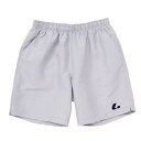 【4/30から5/6まで ポイント最大10倍!】 LUCENT ルーセント テニス Uni ジュニアハーフパンツ シルバーグレー XLS5313J