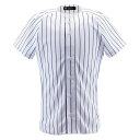 【5/9から ポイント最大10倍!】 デサント DESCENTE ユニフォームシャツ フルオープンシャツ ピンストライプ DB7000 SWNV