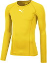 【4/30から5/6まで ポイント最大10倍!】 プーマ PUMA サッカー リーガベースレイヤー LIGA BASELAYER クルーネック LS シャツ メ...