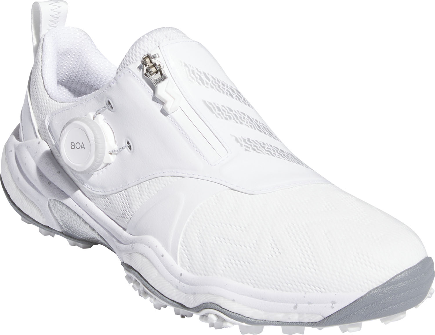 【11/4 20時から ポイント最大13倍！】 アディダス adidas ゴルフ ウィメンズ コードカオス25 ボア レディース ゴルフスパイク 靴 シューズ スパイクレスシューズ ボア うどんニットアッパー スパイク グリップ性能 防水 NKZ95