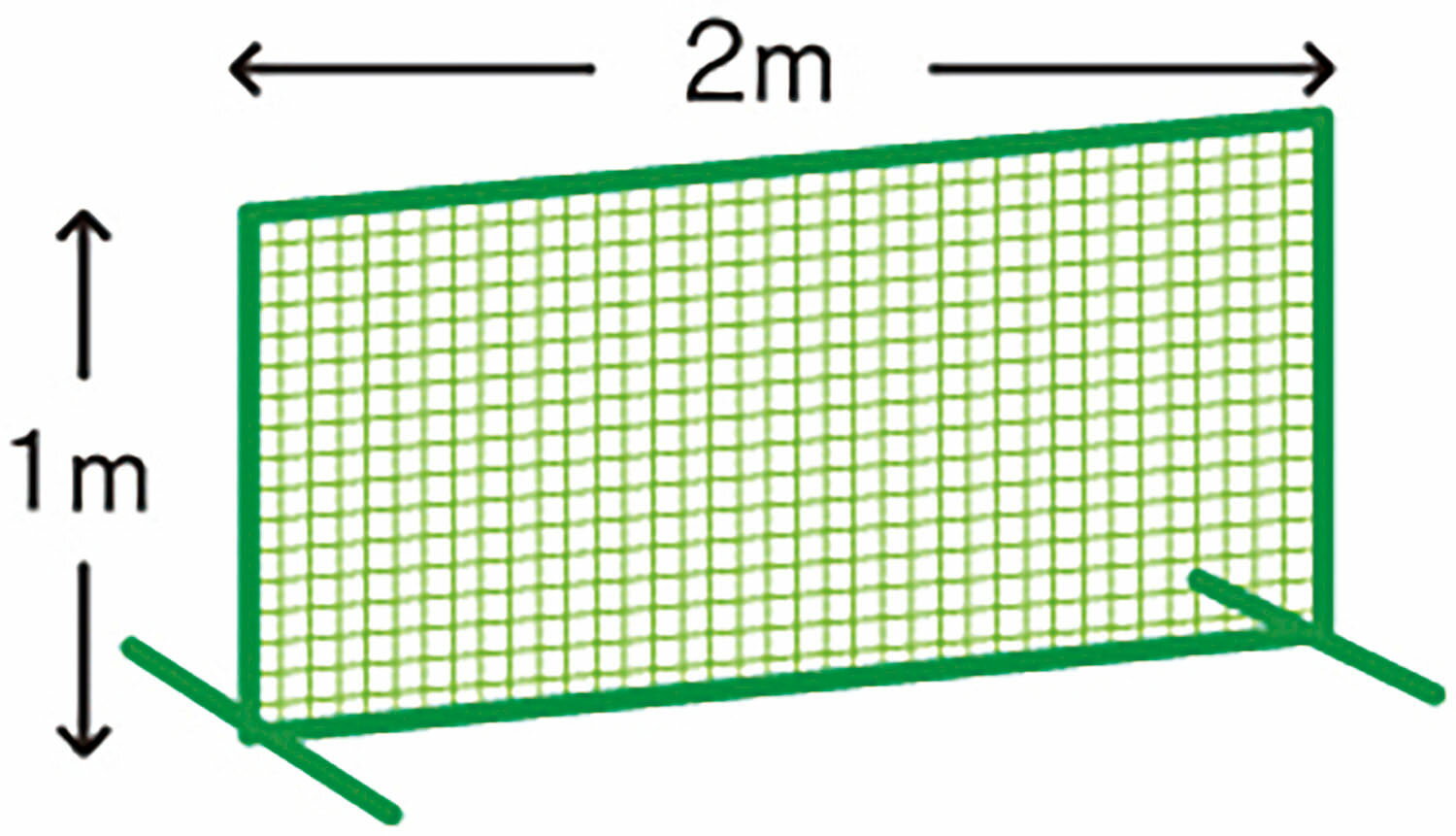【11/27 2時まで ポイント最大12倍！】 ゼット学校体育 防球フェンス取替用ネット1m×2m 野球 ソフトボ..