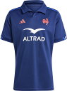 【4/30から5/6まで ポイント最大10倍!】 アディダス adidas フランス代表 ラグビー ホームユニフォーム 半袖シャツ ポロシャツ トップス メンズ...