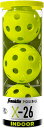 【4/20まで ポイント最大10倍!】 フランクリン Franklin エックス26 ピックルボール3個入 X-26 Pickleball Lime Green...