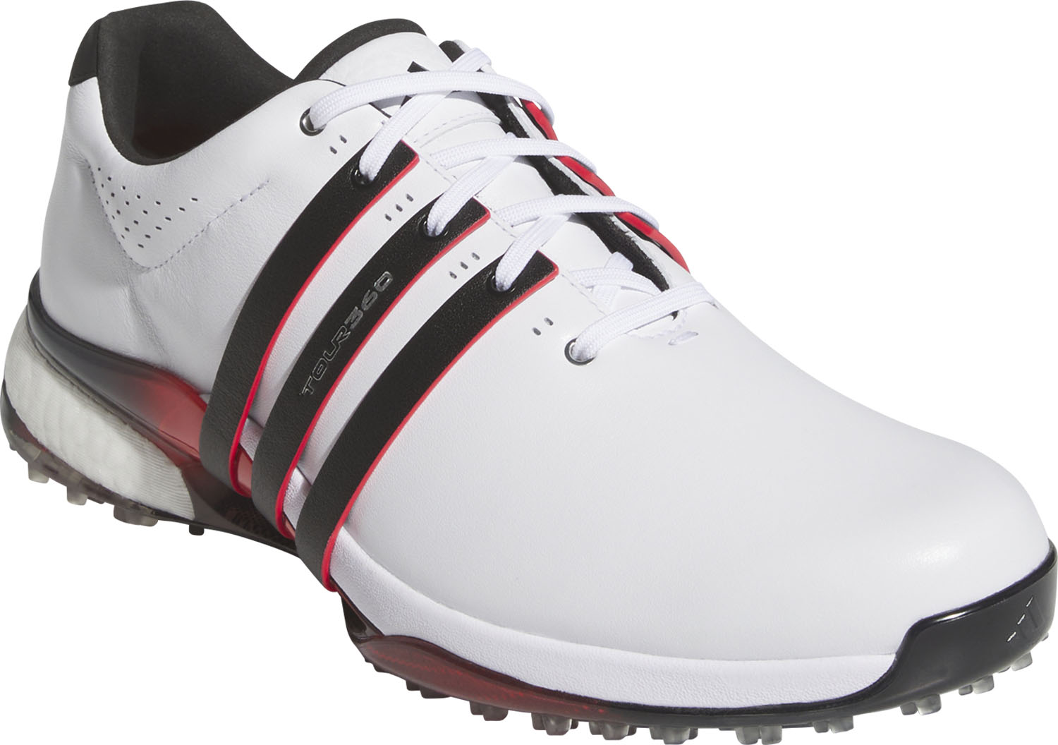 【11/4 20時から ポイント最大13倍！】 アディダス adidas ゴルフ ツアー 360 25 スパイクレス レディース シューズ 靴 快適性 グリップ力 反発性 安定性 うどんニットアッパー 伸縮性 防水性 NKB87