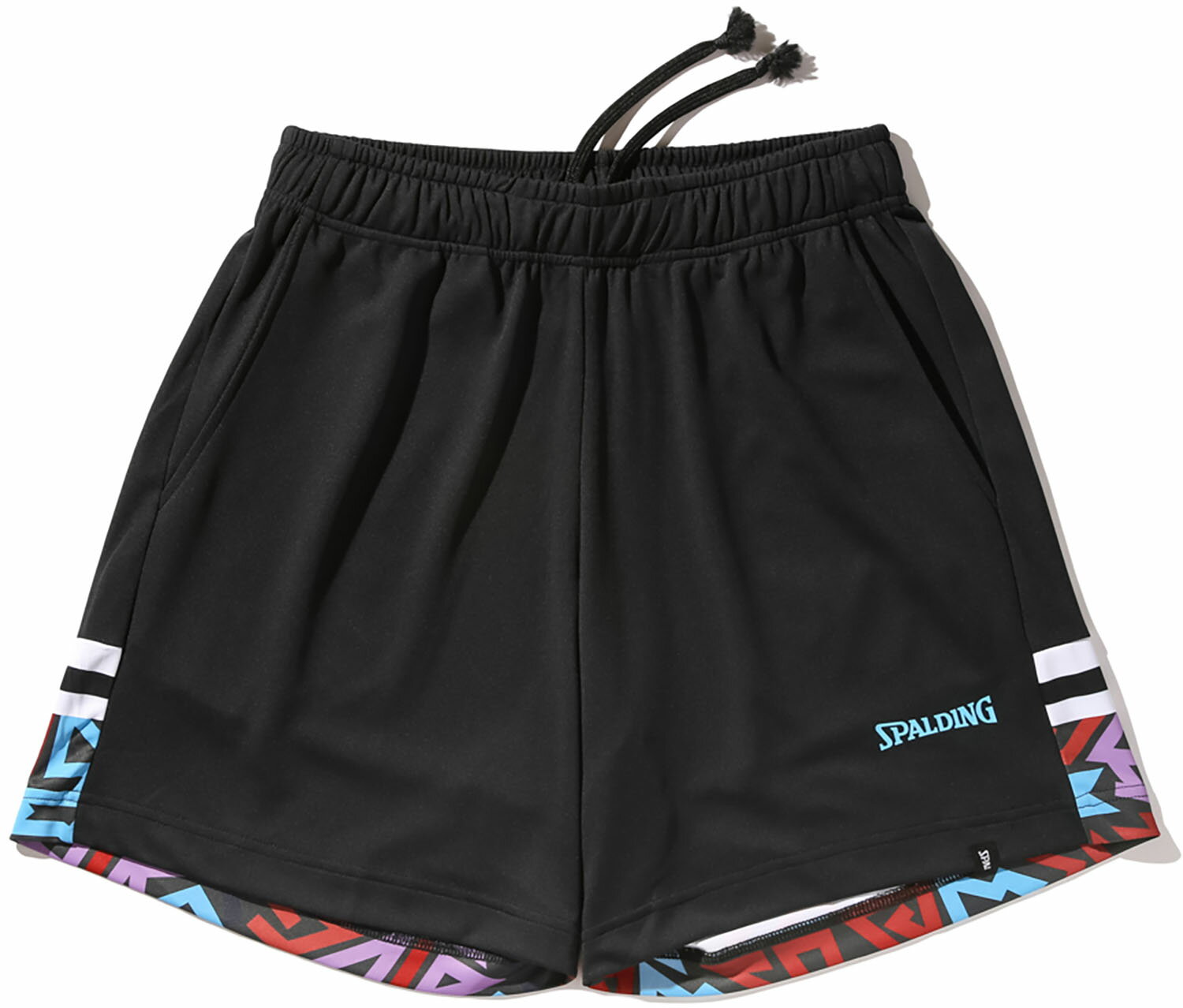 【11/20から ポイント最大12倍！】 スポルディング SPALDING バスケット プラクティスパンツ アフリカン バティック ヘム SMP25003