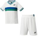 【4/30から5/6まで ポイント最大10倍!】 ヨネックス YONEX テニス ジュニア T シャツ / ハーフパンツセット 48001J