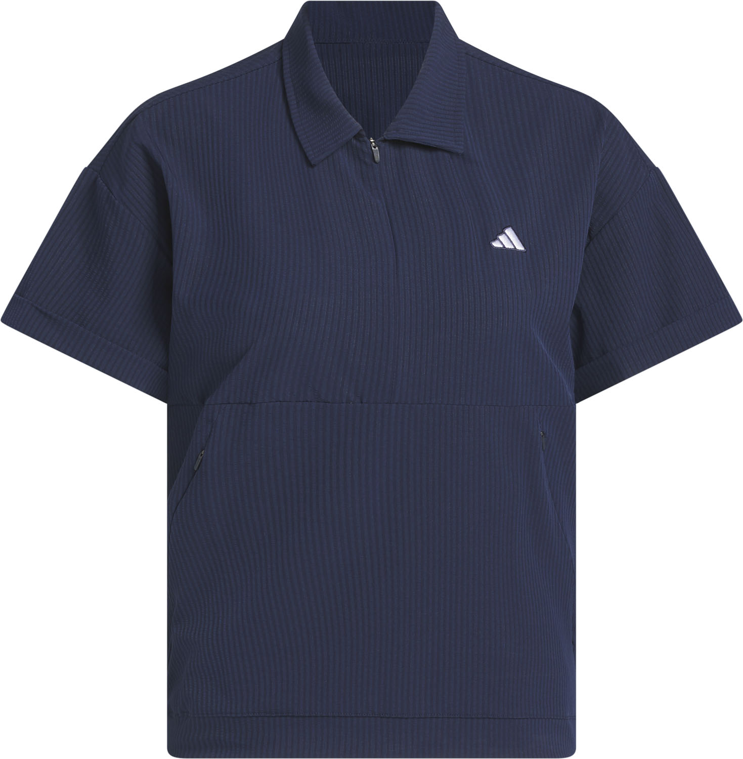 【11/20から ポイント最大12倍！】 アディダス adidas ゴルフ ビヨンド ザ コース 撥水 ボックスシルエット 2WAY 半袖シャツ 撥水素材 トップス 軽量 薄手 さらり ハーフスリーブ ゴルフ ウエア スポーツブランド KWH87