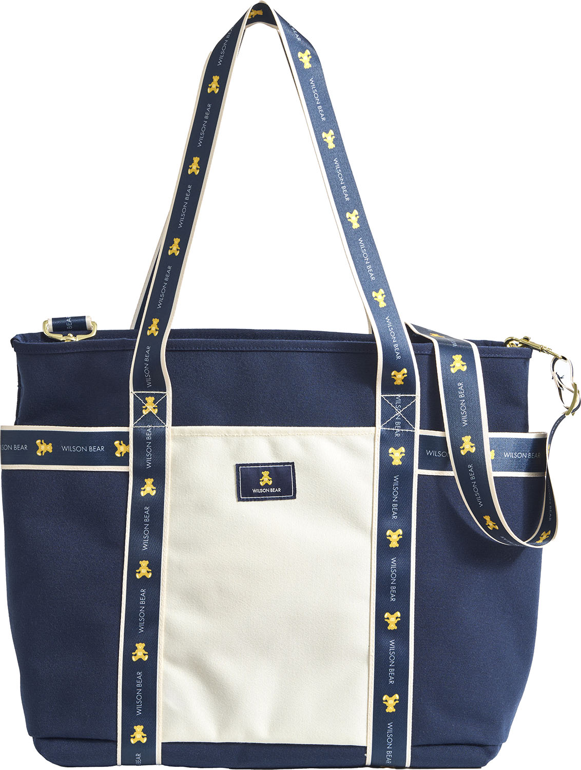 【7/4 20時から ポイント最大15倍！】 ウイルソン Wilson テニス BEAR JPN COLLECTION TOTE NAVY WR80480020