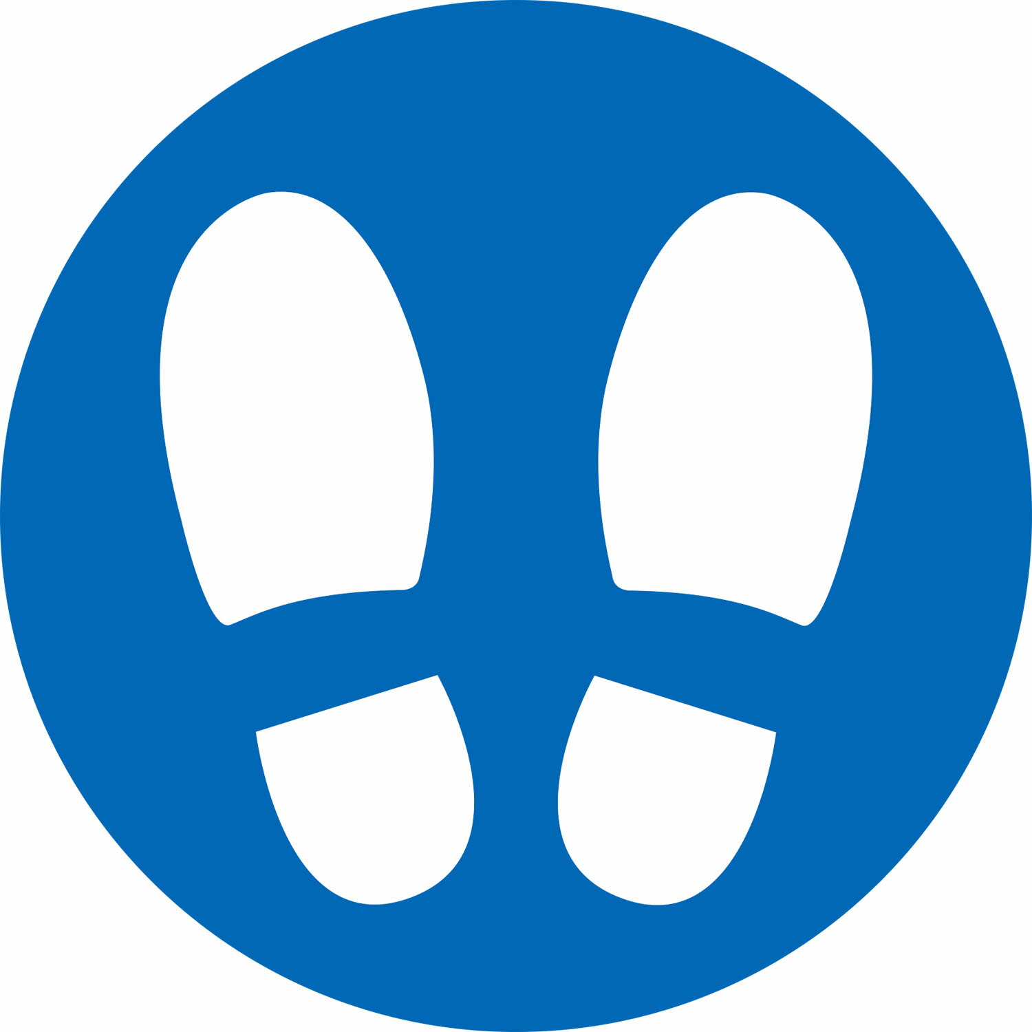 【7/15 ポイント最大10倍】 ゼットガッコウタイイク ゼット学校体育 足形マークシール 青10枚 ウイルス対策 接触防止 順番 列 飛沫防止 コロナ対策 インフルエンザ予防 風邪予防 間隔 学校 病院 保育園 幼稚園 施設 ZI033