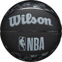 【5/23から ポイント最大10倍!】 ウイルソン Wilson バスケット NBA ALL TEAM バスケットボール ブラック 3 号 1300XBNBA3