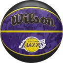 【7/26 2時まで ポイント最大15倍!】 ウイルソン Wilson バスケット NBA TEAM TIEDYE バスケットボール ロサンゼルス・レイカーズ ...