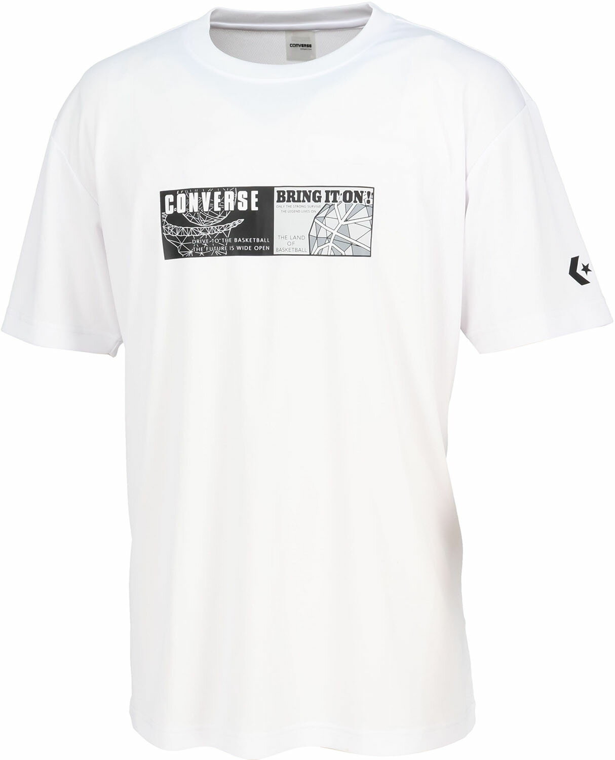 【11/20から ポイント最大12倍！】 コンバース CONVERSE バスケット プリント T シャツ CB251360