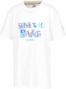 【7/18 ポイント最大10倍!】 コンバース CONVERSE バスケット Jr.プリントTシャツ ボーイズ ガールズ バスケ 練習用 半袖 ハーフスリーブ ミニバス 小学生 初心者 部活 吸汗速乾 キッズ スポーツウェア 運動着 CB451356