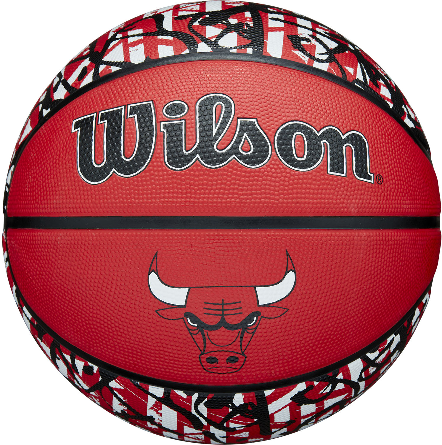 【11/18 ポイント最大12倍】 ウイルソン Wilson バスケット NBA TEAM GRAFFITI バスケットボール CHI BULLS 7号球 シカゴ ブルズ 男子用 中学 高校 大学 社会人 一般 部活動 サークル 4024505XB7