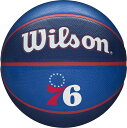 ウイルソン Wilson バスケット NBA TEAM TRIBUTE バスケットボール PHI 76ERS 7 号 B1300XBPHI