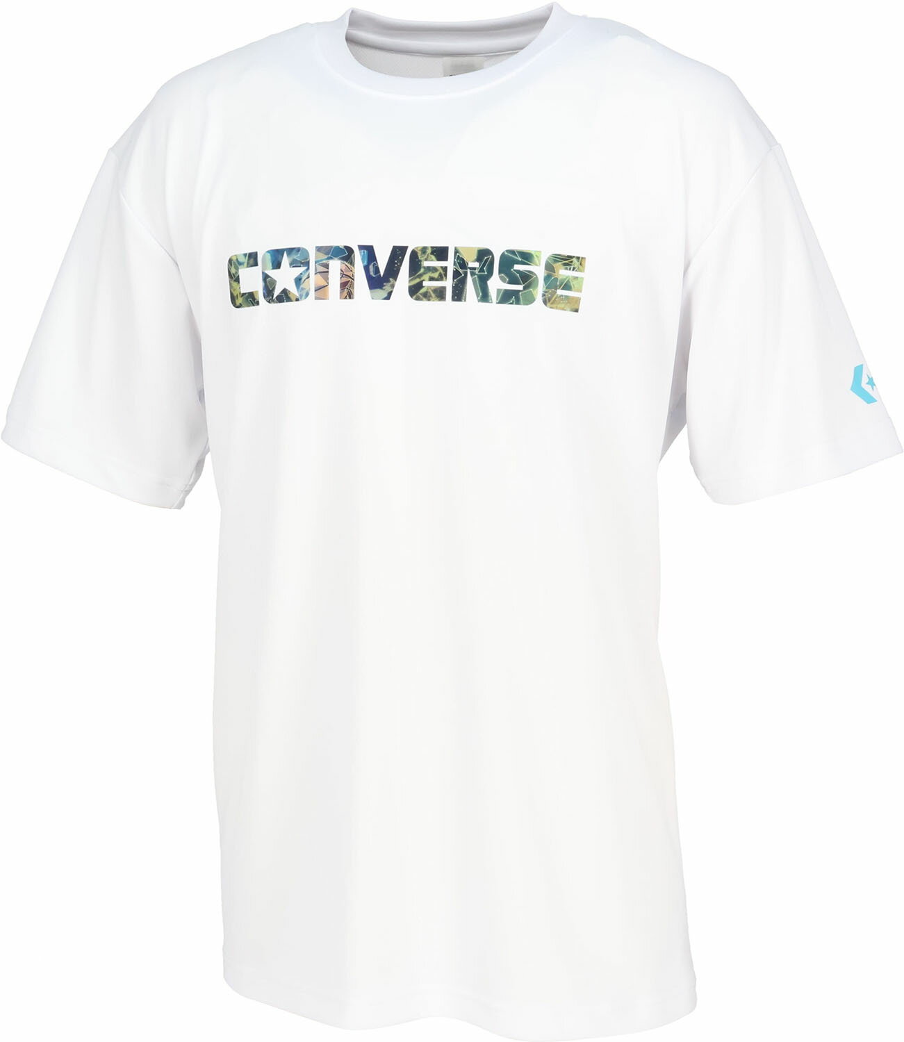 【11/20から ポイント最大12倍！】 コンバース CONVERSE バスケット プリントTシャツ メンズ レディース バスケ 練習用 移動用 ハーフスリーブ 半袖 中学生 高校生 部活 吸汗 速乾 半袖 運動着 練習着 ウェア トップス CB251361