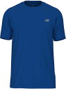 【8/30 ポイント最大10倍】 ニューバランス New Balance Sport Essentials ランショートスリーブTシャツ メンズ ランニング 陸上 半袖 吸汗 速乾 通気 メッシュ サイドスリット スタンダードフィット MT41222