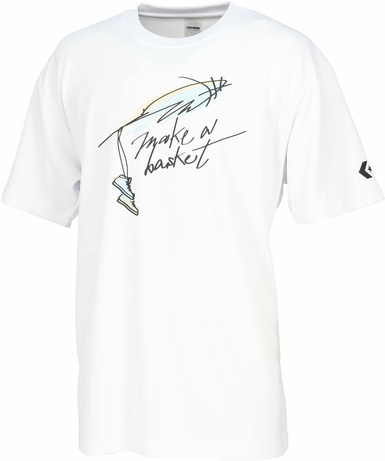 【11/20から ポイント最大12倍！】 コンバース CONVERSE バスケット プリント T シャツ CB251363