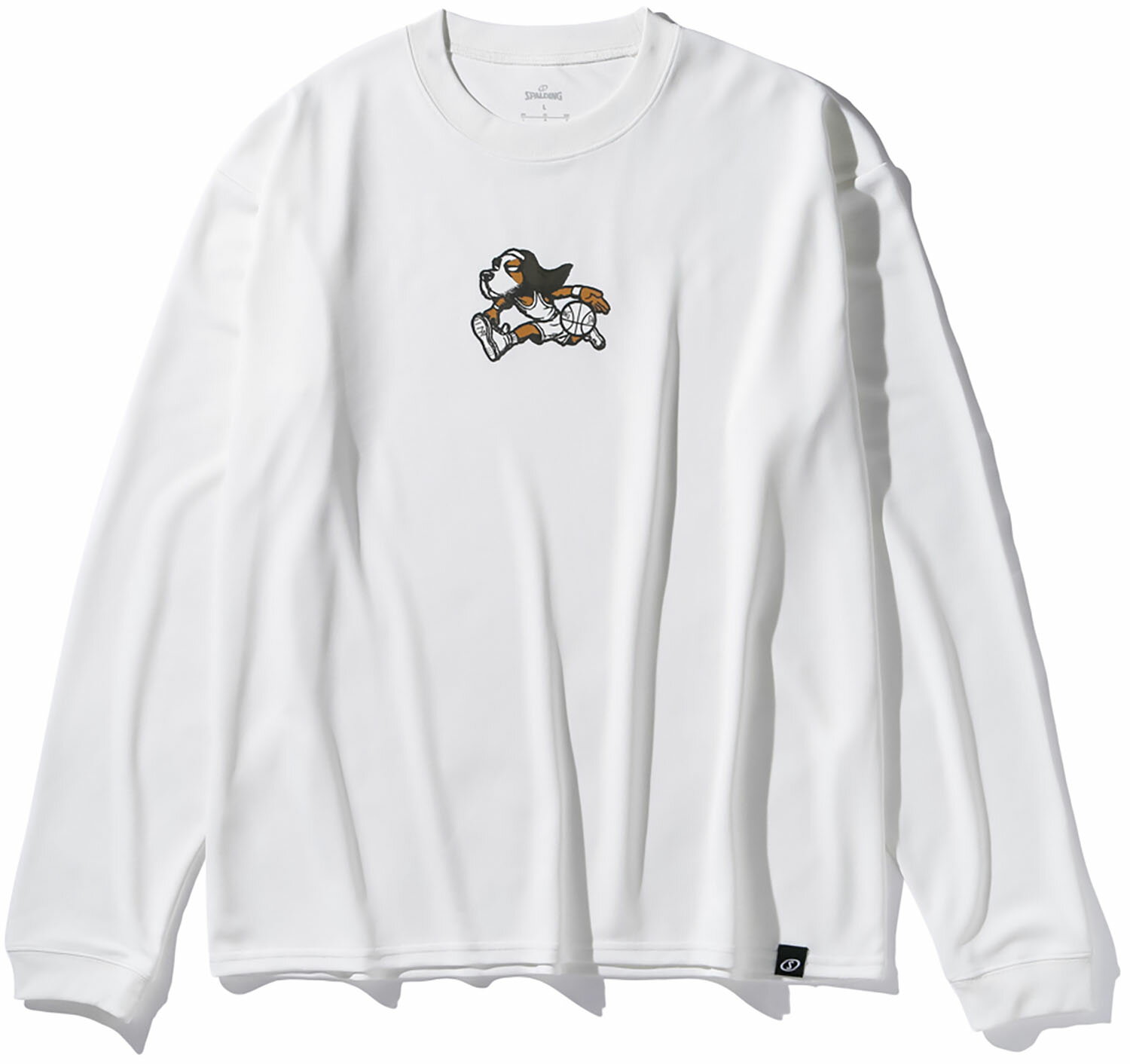 【11/20から ポイント最大12倍！】 スポルディング SPALDING バスケット ロングスリーブ T シャツ ビーグルズ バックロゴ SMT25129