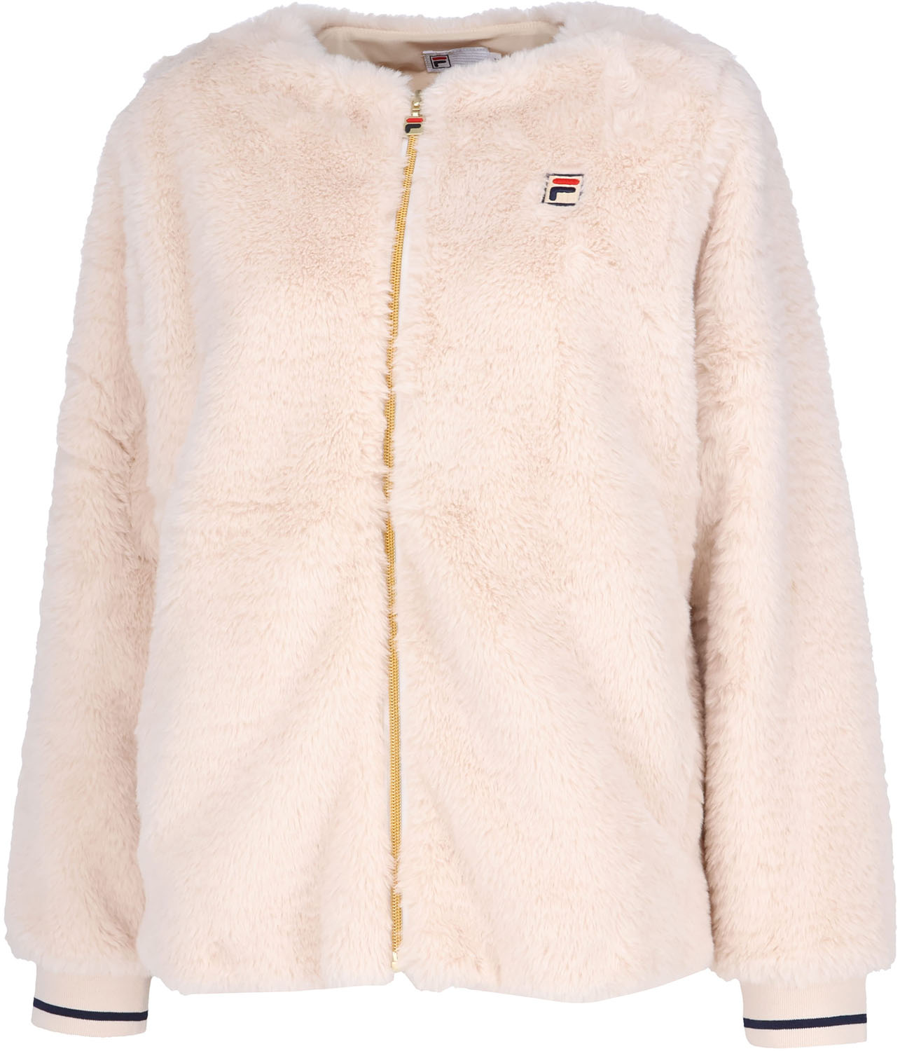 【11/20から ポイント最大12倍！】 フィラ FILA テニス フルジップジャケット レディース ウィメンズ 女性 大人 長袖 アウター 上着 ジャージ トップス ウェア ロゴ ワンポイント ファー 手触り もこもこ 部活動 EL0253