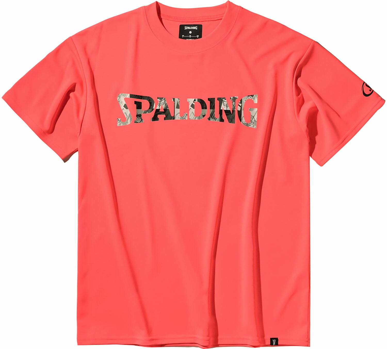 【11/20から ポイント最大12倍！】 スポルディング SPALDING バスケット T シャツ ポップアート バスケットゴール ロゴ SMT25012