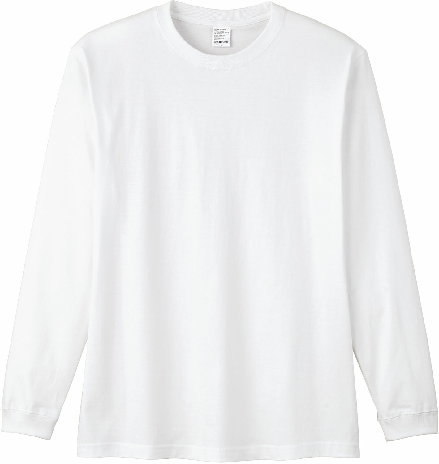【11/20から ポイント最大12倍！】 ボンマックス BONMAX 5.6 オンスハイグレードロングスリーブ T シャツ ホワイト MS1612W