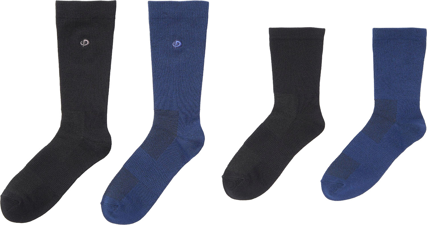 楽天スポーツアオモリ【12/3 20時から ポイント最大15倍！】 ファイテン Phiten ソックス セミロング 2 足組 25-27CM AL944573