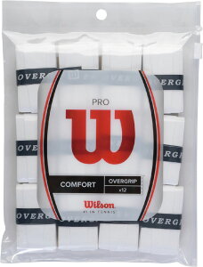 ڥݥȥå桪 Wilson 륽 ƥ˥ ץ Сå 12 PRO OVERGRIP 12PK åץơ åȥ ƥ˥饱å եåȴ ƥʥ    WRZ4022 WH