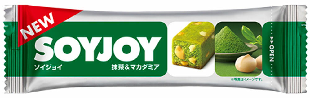 【11/27 2時まで ポイント最大12倍!】 ソイジョイ SOYJOY ソイジョイ 抹茶&マカダミア 低GI食品 大豆 ナッツ系 高タンパク 食物繊維 栄養補...