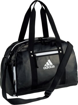 adidas（アディダス）サッカーボストン型ボールバッグ　ブラック×ホワイトABB01BK