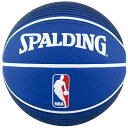 SPALDING (スポルディング) バスケットボール 7号ボール NBA LOGOMAN BLU 7 7 ブルー 73-359Z