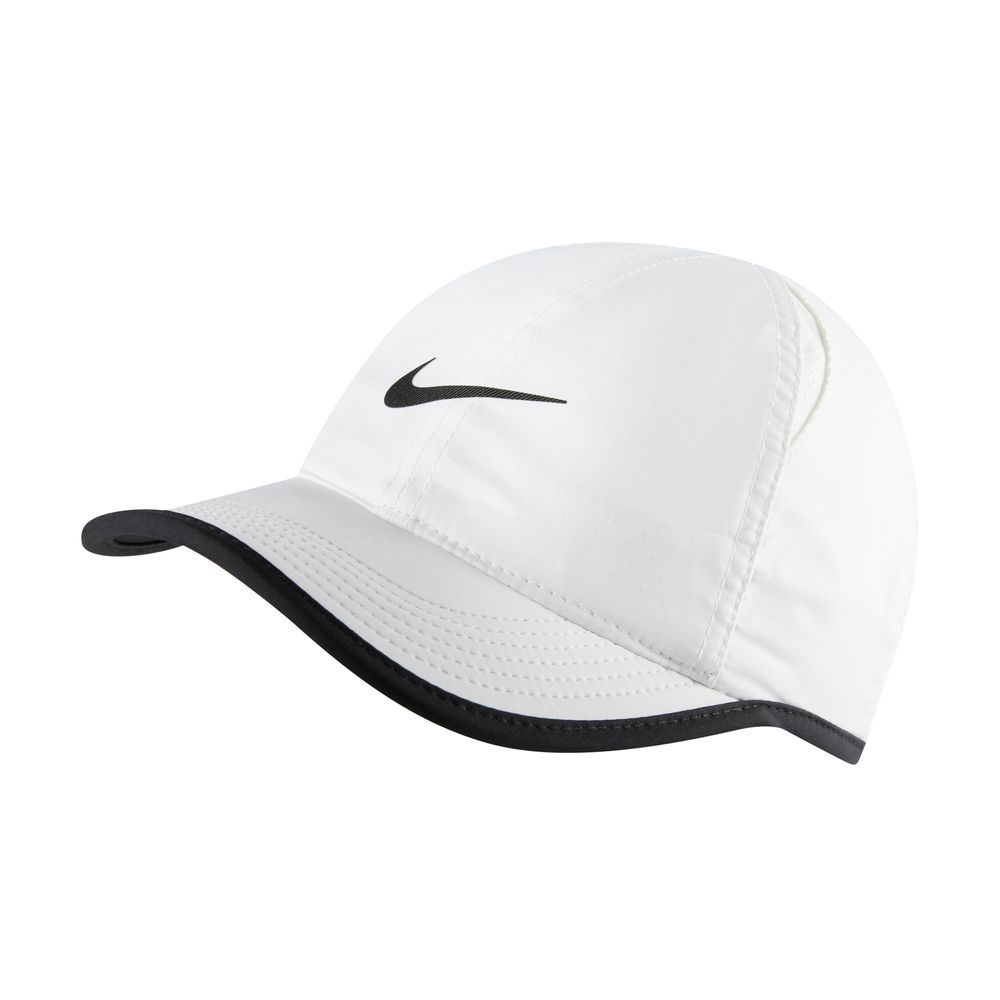 ナイキ (NIKE) NIKE FEATHERLIGHT CAP - YOUTH ジュニアスポーツウェア ジュニアスポーツウェアその他 ジュニア 1SIZE WHITE/BLACK/BLACK 739376-100