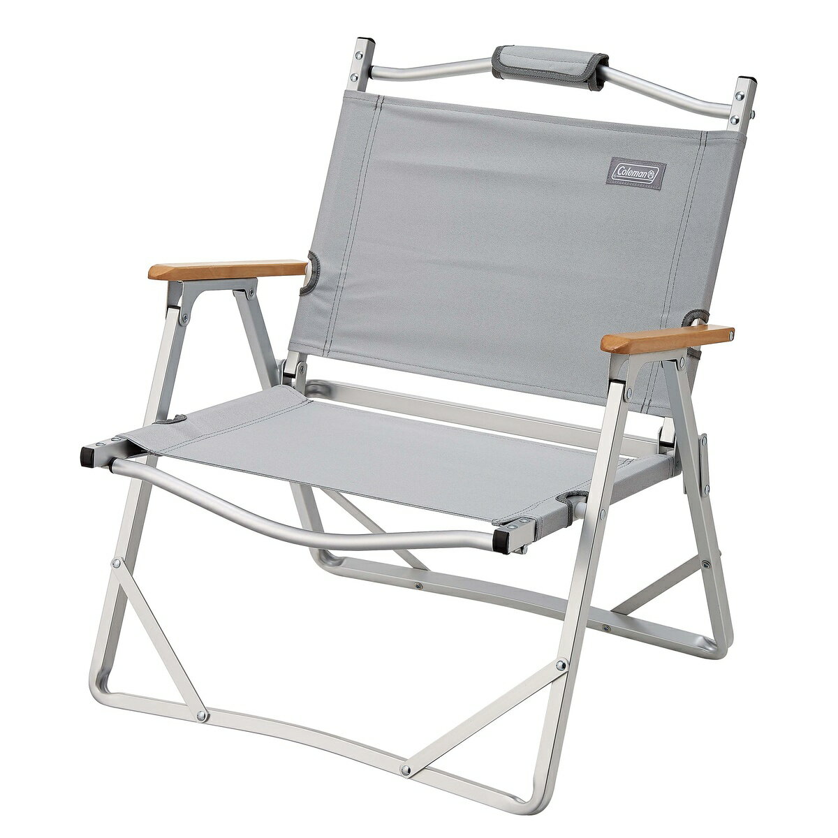 コールマン (COLEMAN) コンパクトフォールディングチェア（グレー） キャンプ用品 ファミリーチェア 椅子 2000033561
