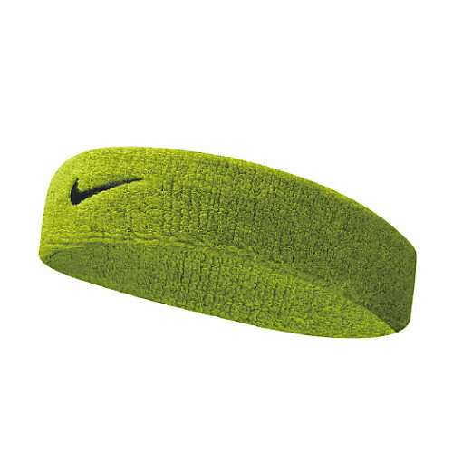 NIKE (ナイキ) ラケットスポーツ アパレルアクセサリー ナイキ スウッシュ ヘッドバンド F アトミックグリーン/ブラック N.NN.07.710.OS-710F