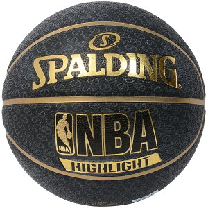 SPALDING (スポルディング) ゴールドハイライト SA 5 バスケットボール 5号ボール ゴールド系 83-140Z