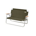 コールマン (COLEMAN) リラックスフォールディングベンチ（オリーブ） キャンプ用品 チェア 椅子 ベンチ コット オリーブ 2000033807