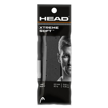 ヘッド (HEAD) XTREME SOFT SINGLE(NOVAK) ラケットスポーツ グリップテープ BK 285854