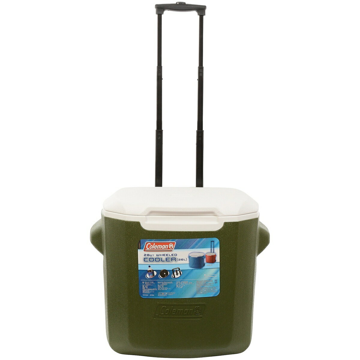 COLEMAN (コールマン) キャンプ用品 ハードクーラー10L〜30L スポーツオーソリティ限定商品 ホイールクーラー28QT（オリーブ） オリーブ 2000034684