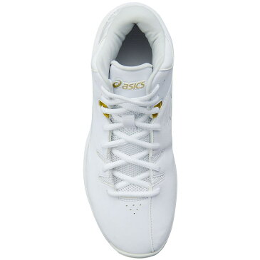 ● 【送料無料】 ASICS (アシックス) バスケットボール ジュニア　シューズ GEL-IMPROVE ジュニア WHITE/RCGL 1124A005.101