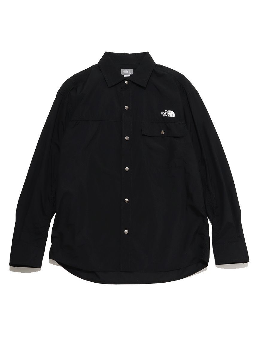 ノースフェイス (THE NORTH FACE) L/S NUPTSE SHIRT (ロングスリーブヌプシシャツ) トレッキング アウトドア 長袖シャツ K NR11961 K